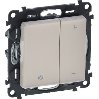 Светорегулятор LEGRAND Valena LIFE кнопочный универсальный 400Вт без нейтрали с лицевой панелью цвет слоновая кость Светорегулятор LEGRAND Valena LIFE кнопочный универсальный 400Вт без нейтрали с лицевой панелью цвет слоновая кость