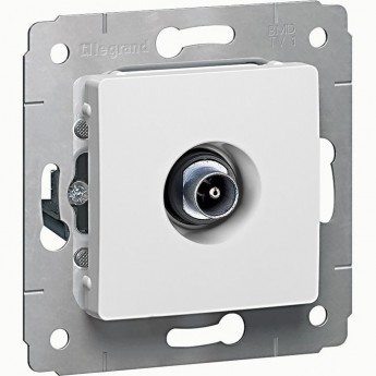 ТВ розетка LEGRAND Cariva звезда 1.5 дБ 2400 МГц белый ТВ розетка LEGRAND Cariva звезда 1.5 дБ 2400 МГц белый