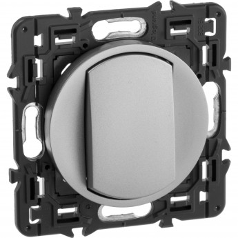 Переключатель LEGRAND Celiane на 2 направления титан Переключатель LEGRAND Celiane на 2 направления титан