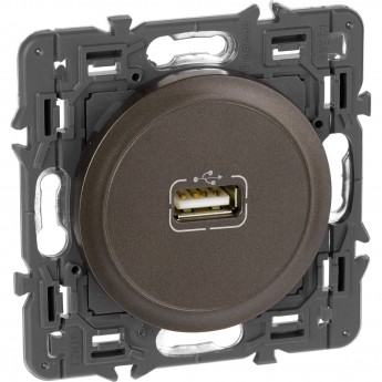 Розетка LEGRAND Celiane USB графит Розетка LEGRAND Celiane USB графит