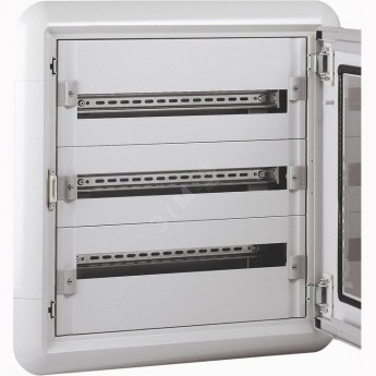 Шкаф распределительный LEGRAND XL3 160 встроенный для модульного оборудования 3 рейки 72 модуля Шкаф распределительный LEGRAND XL3 160 встроенный для модульного оборудования 3 рейки 72 модуля