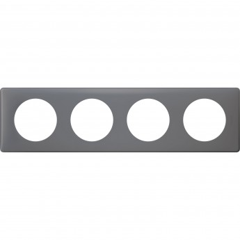 Рамка LEGRAND Celiane 4 поста Фиолетовая перкаль Рамка LEGRAND Celiane 4 поста Фиолетовая перкаль