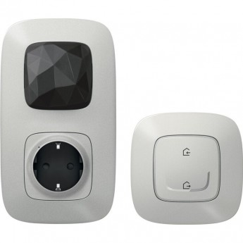 Стартовый пакет с головным выключателем LEGRAND Valena Allure with NETATMO, алюминий Стартовый пакет с головным выключателем LEGRAND Valena Allure with NETATMO, алюминий